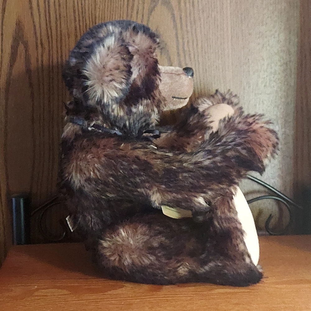 15"  "Backdraft" Brown Collector's Bear - Picture 4 of 16